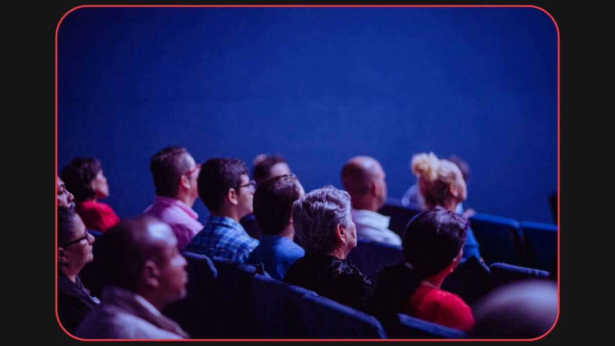 People at the event