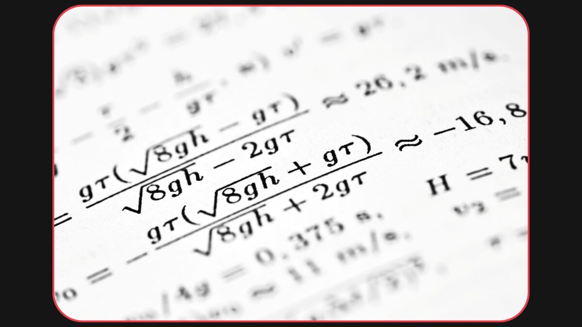 Scientific formula